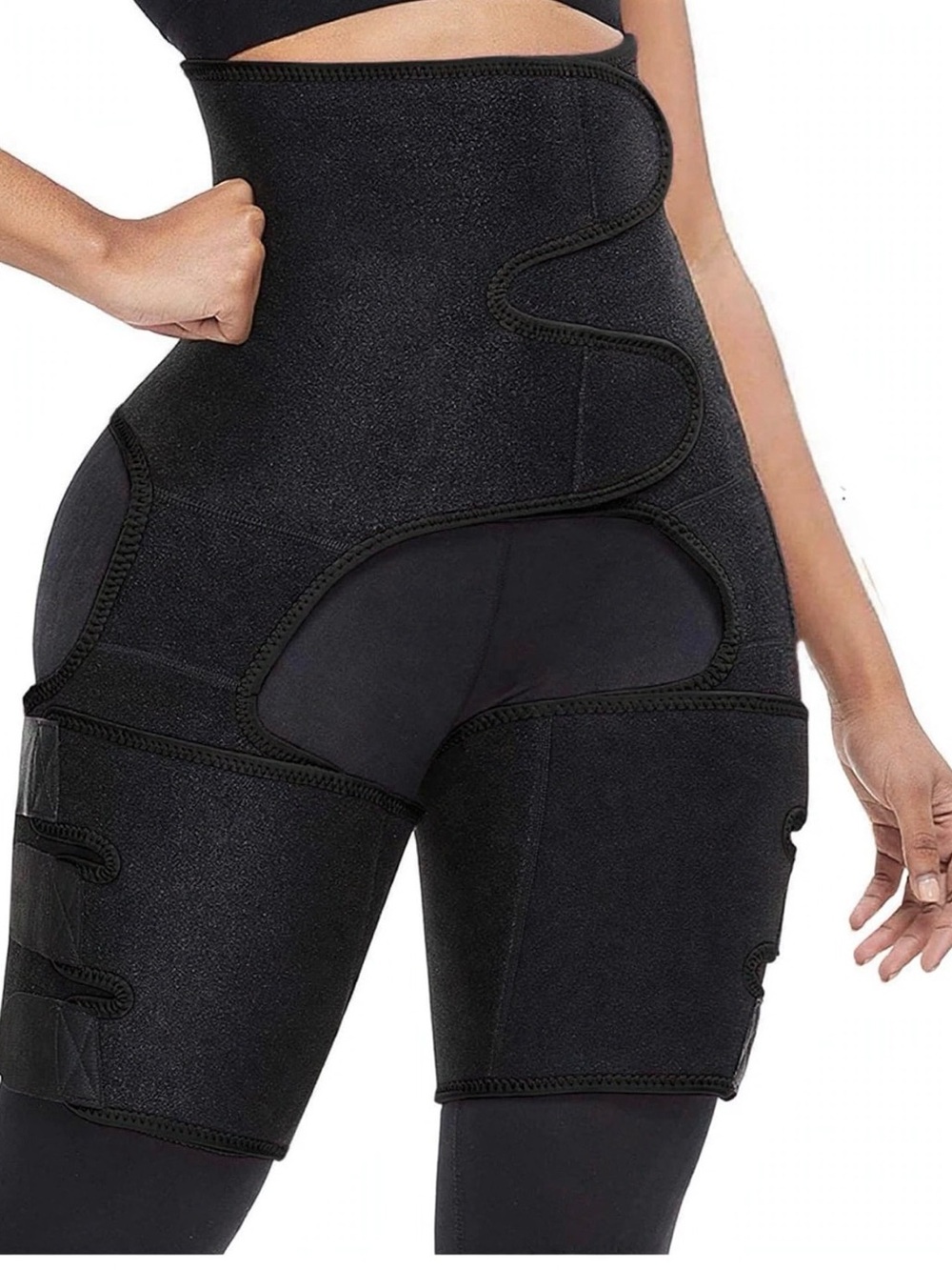 3-in-1 Waist Trainer Thigh Trimmer Butt Lifter Slim Body Shaper and Arm Trimmers
